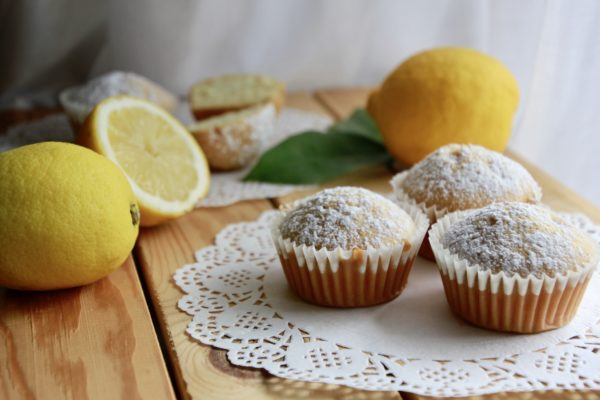 Cupcake al profumo di limoni
